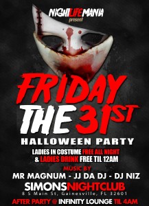 Night of the Living Dead (Halloween at Simons Night Club with Mr. Magnum)